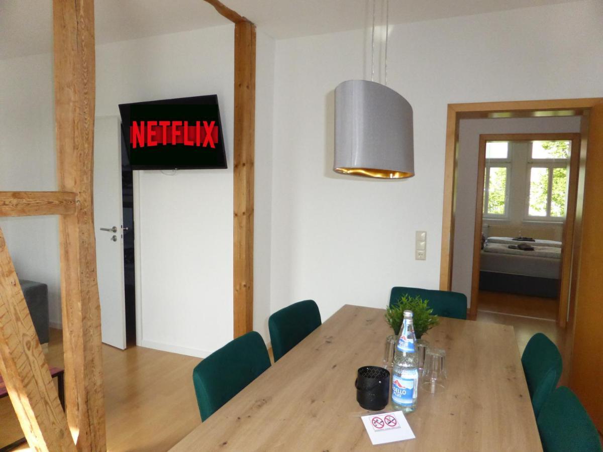 Jena City Apartment, Balkon, Sonnig, Wifi, Parkplaetze, Naehe Zentrum Εξωτερικό φωτογραφία