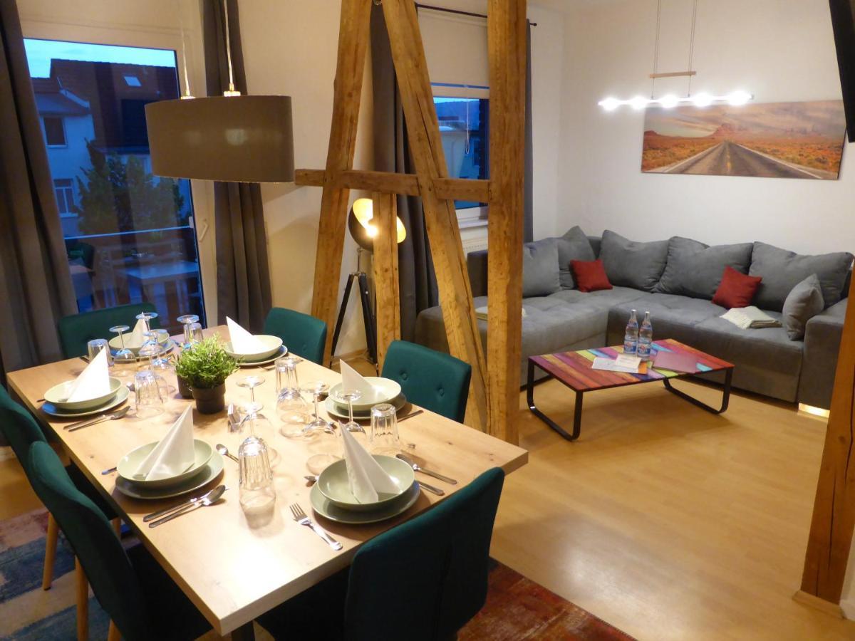 Jena City Apartment, Balkon, Sonnig, Wifi, Parkplaetze, Naehe Zentrum Εξωτερικό φωτογραφία