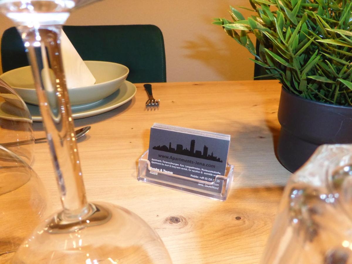Jena City Apartment, Balkon, Sonnig, Wifi, Parkplaetze, Naehe Zentrum Εξωτερικό φωτογραφία